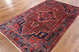 New 5' 2" X 8' 9" Authentic Persian Bijar Oriental Rug - Golden Nile