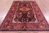Authentic Persian Nahavand Hand Knotted Rug - 5' 7" X 8' 3" - Golden Nile
