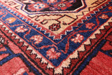 Authentic Persian Nahavand Hand Knotted Rug - 5' 7" X 8' 3" - Golden Nile