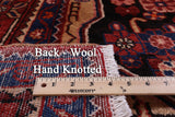 Authentic Persian Nahavand Hand Knotted Rug - 5' 7" X 8' 3" - Golden Nile