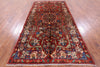New Authentic Persian Nahavand Hand Knotted Rug - 5' 6" X 11' 1" - Golden Nile