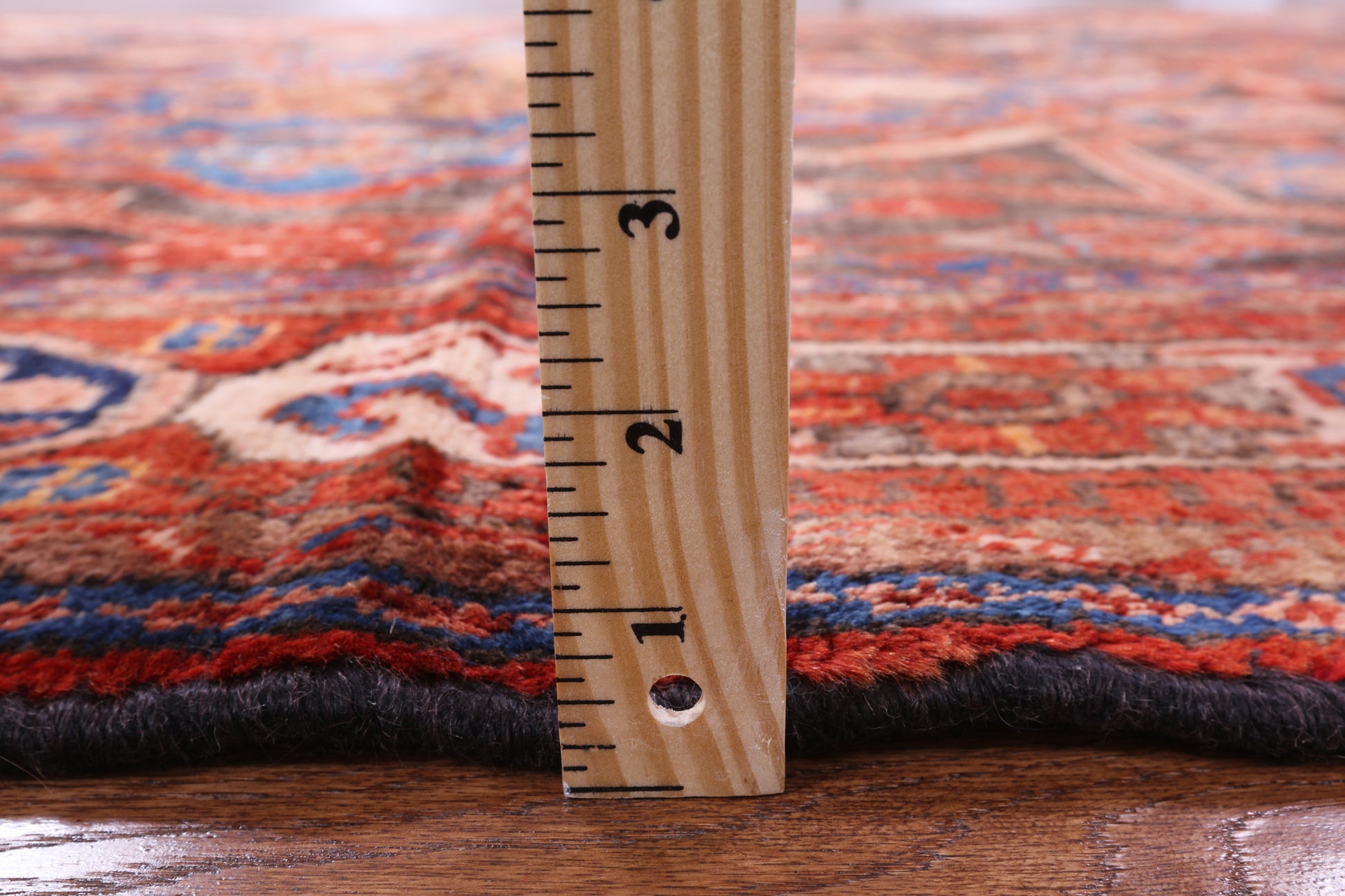 Black New Persian Nahavand Hand Knotted Rug - 5' 1" X 9' 2" - Golden Nile