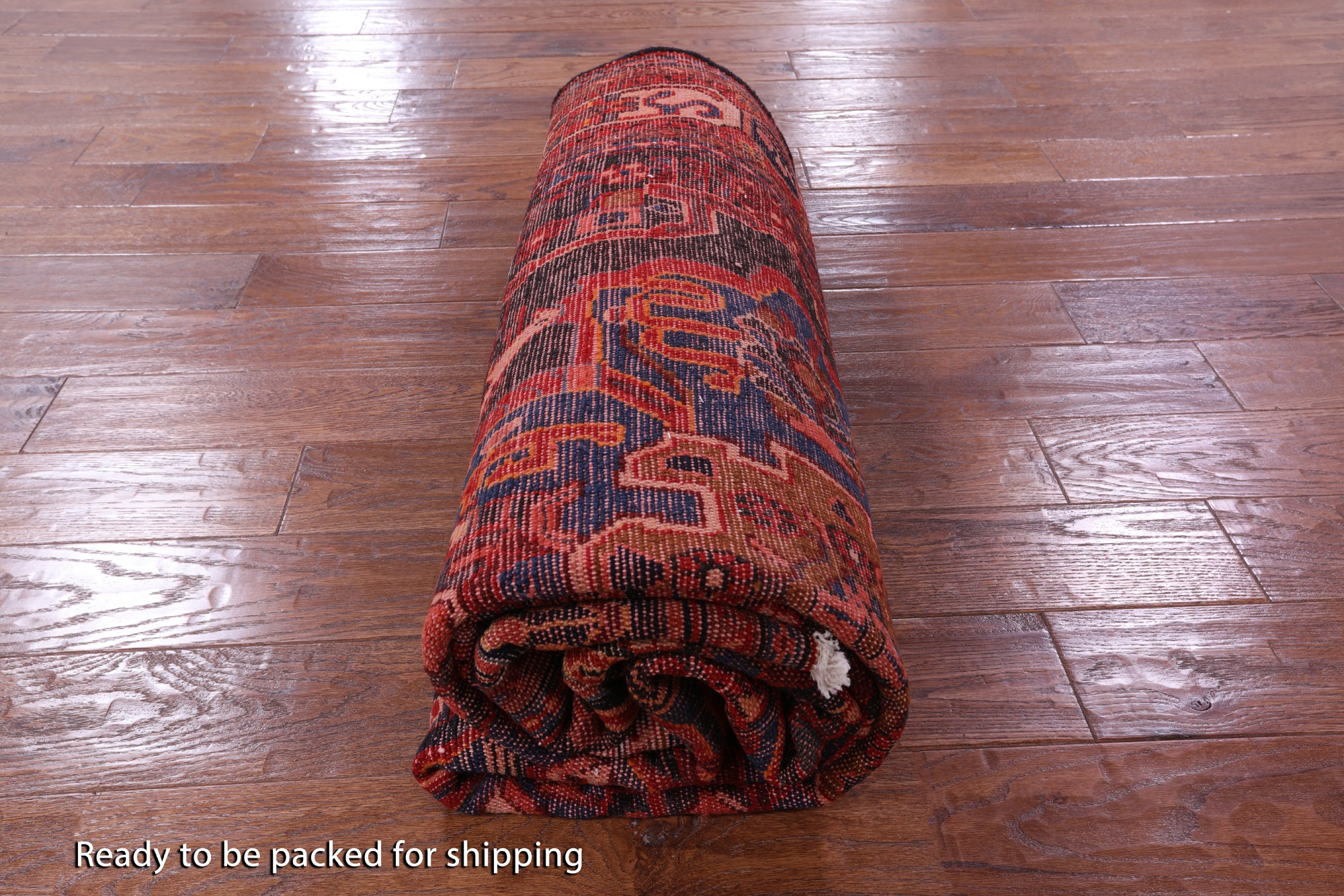 Black New Persian Nahavand Hand Knotted Rug - 5' 1" X 9' 2" - Golden Nile