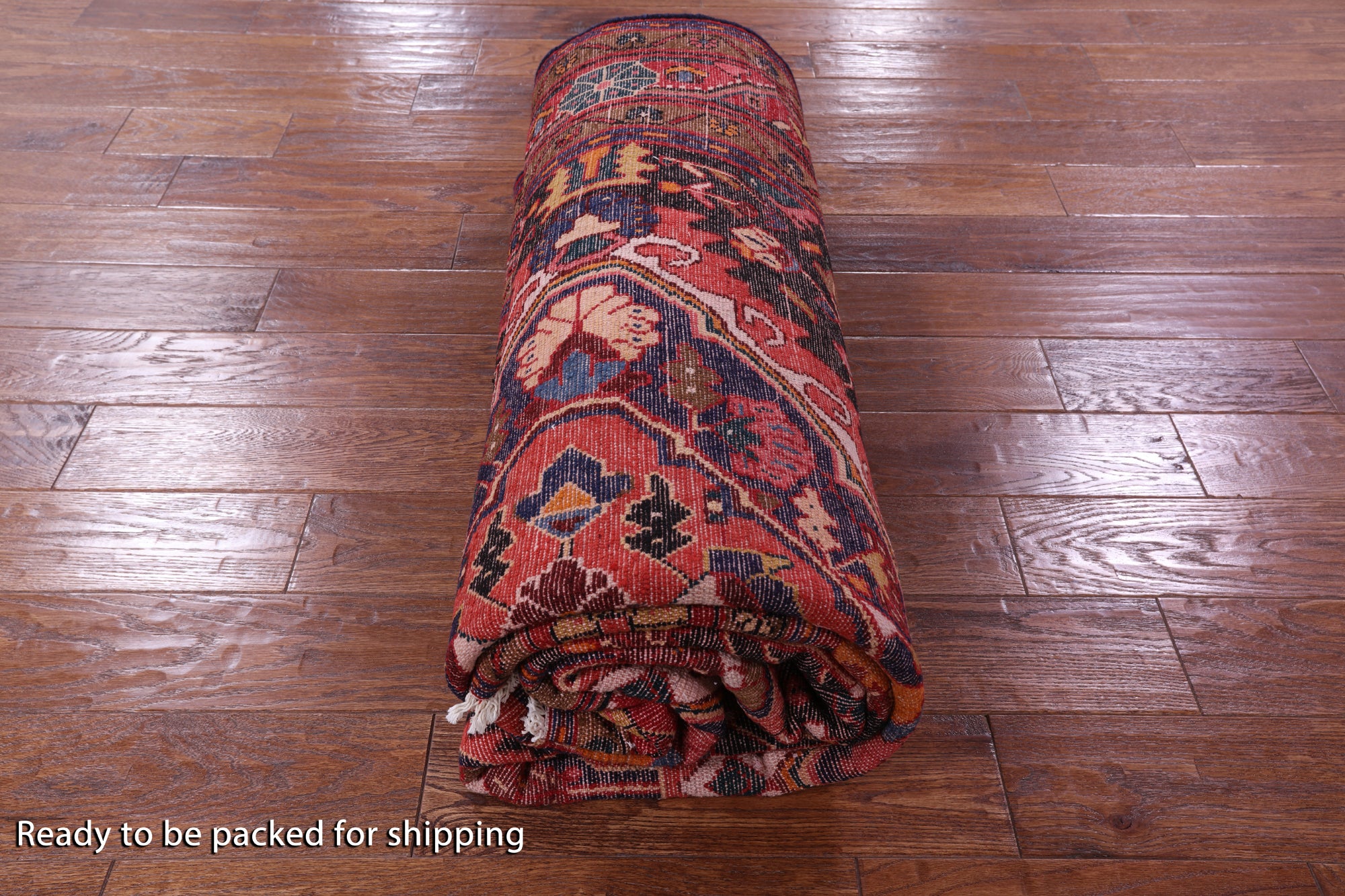 Black New Persian Nahavand Handmade Rug - 5' 8" X 9' 10" - Golden Nile