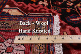 Black New Persian Nahavand Handmade Rug - 5' 8" X 9' 10" - Golden Nile
