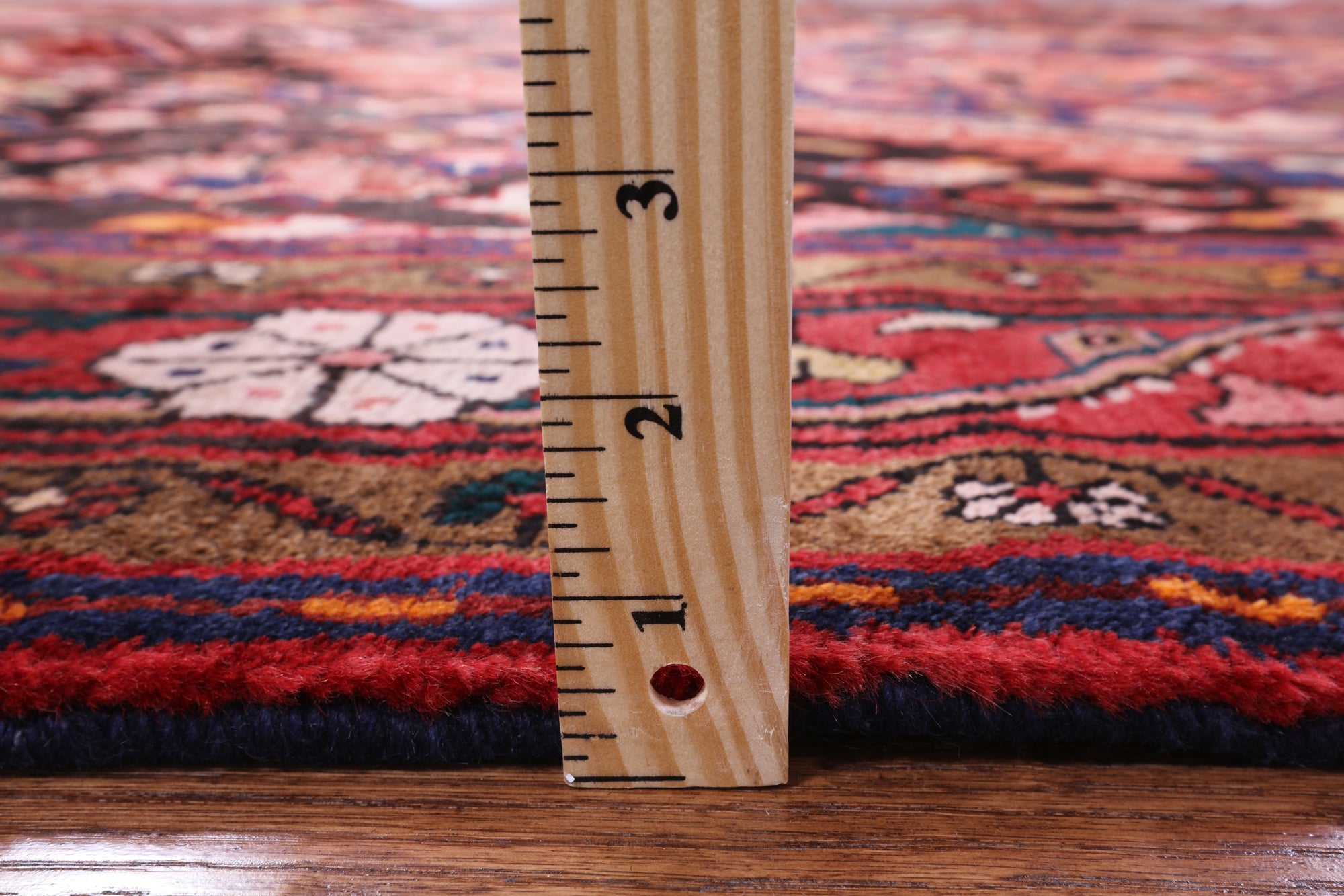 Black New Persian Nahavand Handmade Rug - 5' 8" X 9' 10" - Golden Nile