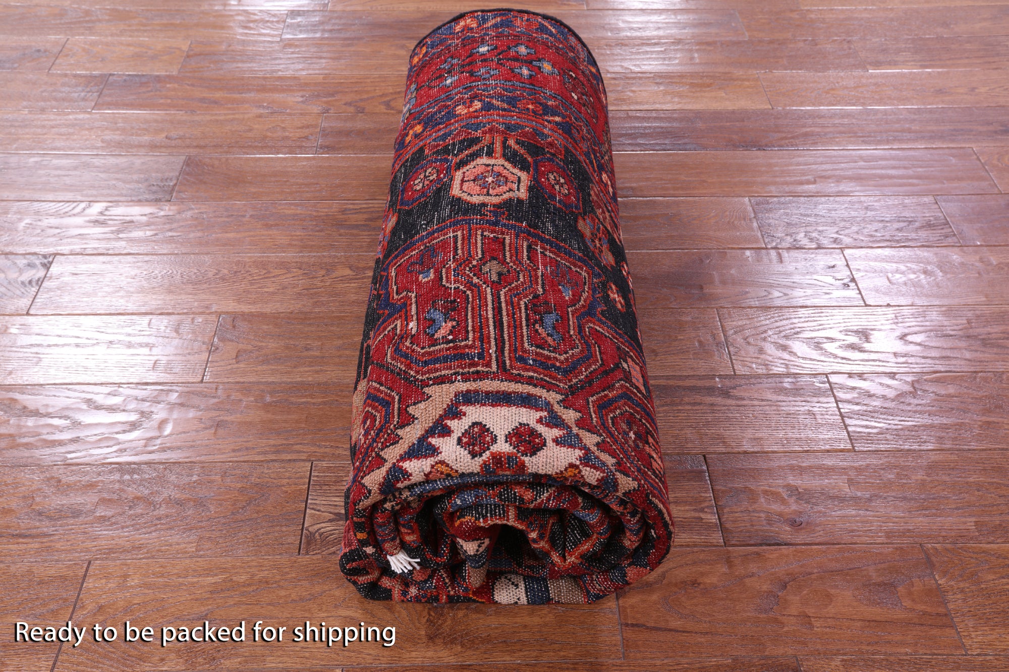 New Persian Hand Knotted Nahavand Rug - 5' 4" X 9' 8" - Golden Nile