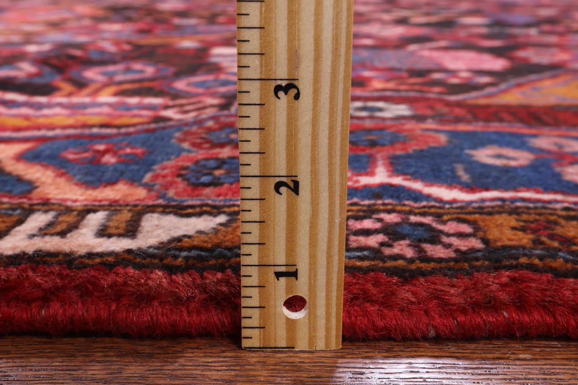 Black New Authentic Persian Nahavand Hand Knotted Rug - 5' 7" X 11' 5" - Golden Nile