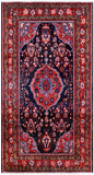 New Authentic Persian Nahavand Hand Knotted Rug - 4' 6" X 8' 5" - Golden Nile
