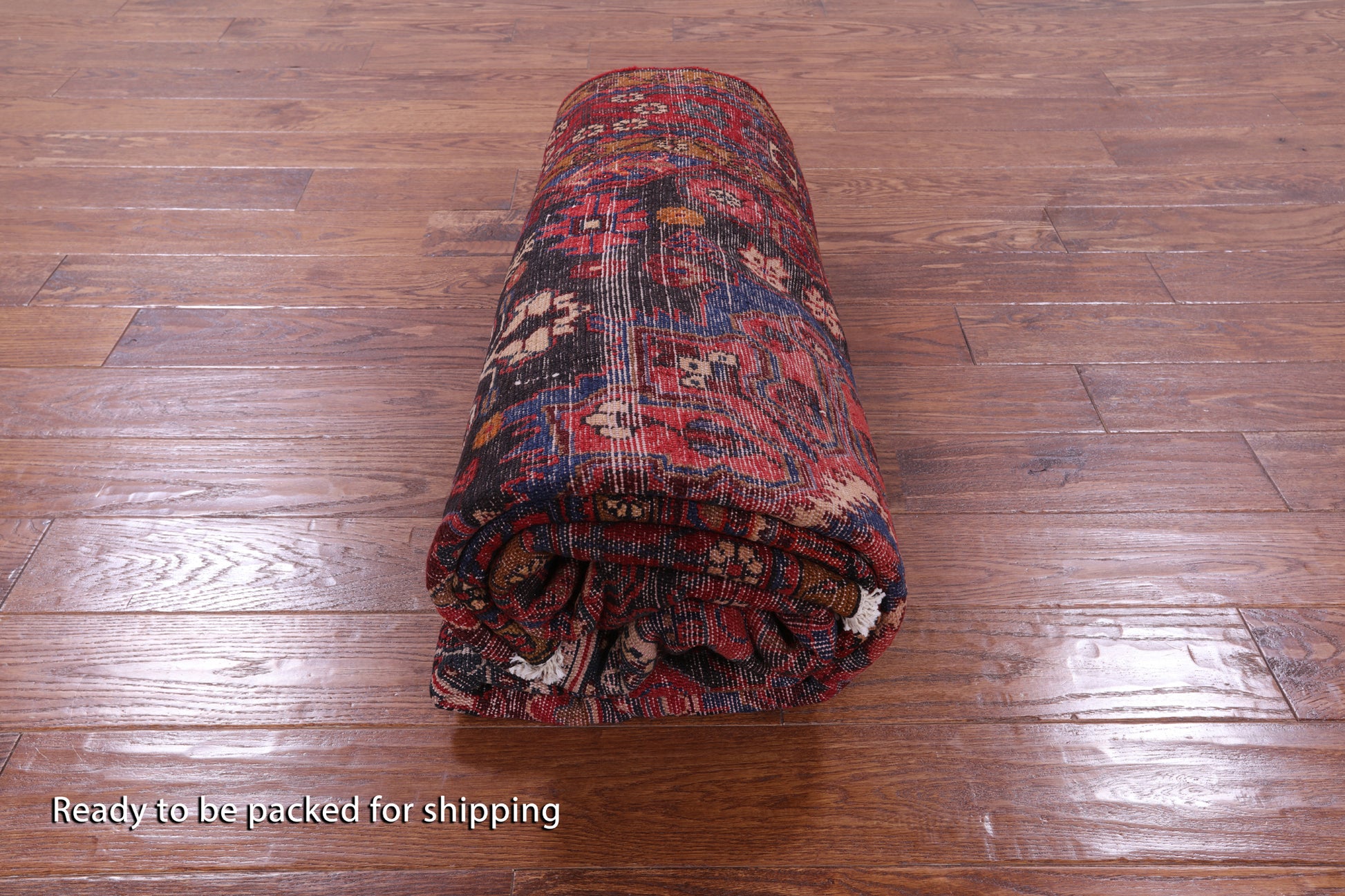 Black Handmade New Authentic Persian Nahavand Wool Rug - 5' 2" X 9' 6" - Golden Nile