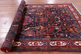 Black New Authentic Persian Nahavand Wool Rug - 5' 3" X 10' 4" - Golden Nile