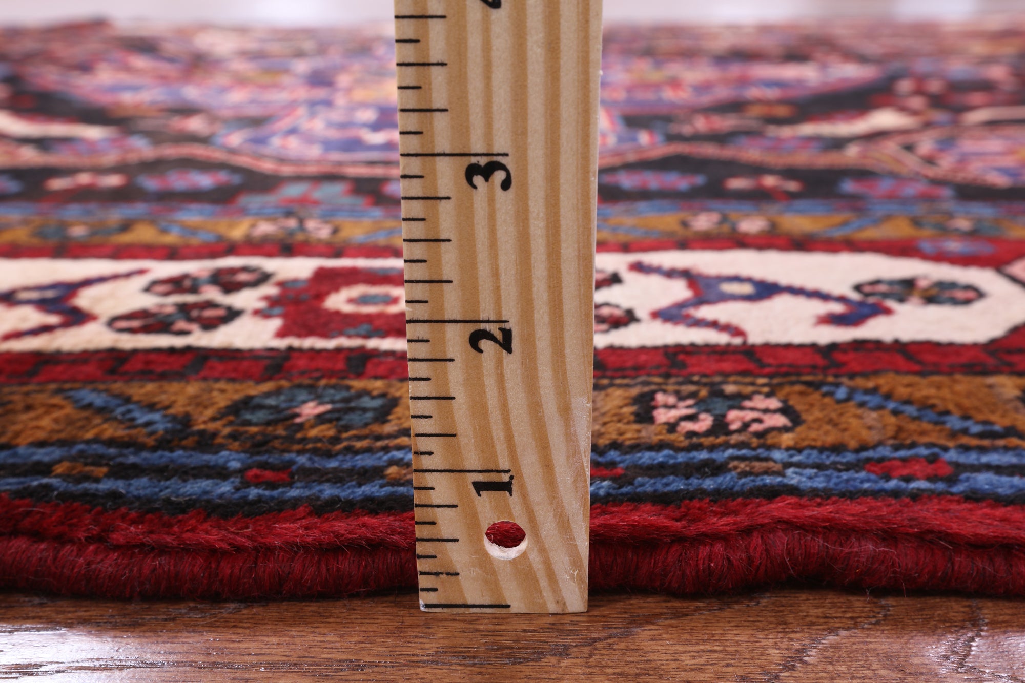 Black New Authentic Persian Nahavand Wool Rug - 5' 3" X 10' 4" - Golden Nile