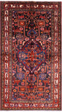 Black New Authentic Persian Nahavand Full Pile Rug - 5' 5" X 9' 10" - Golden Nile