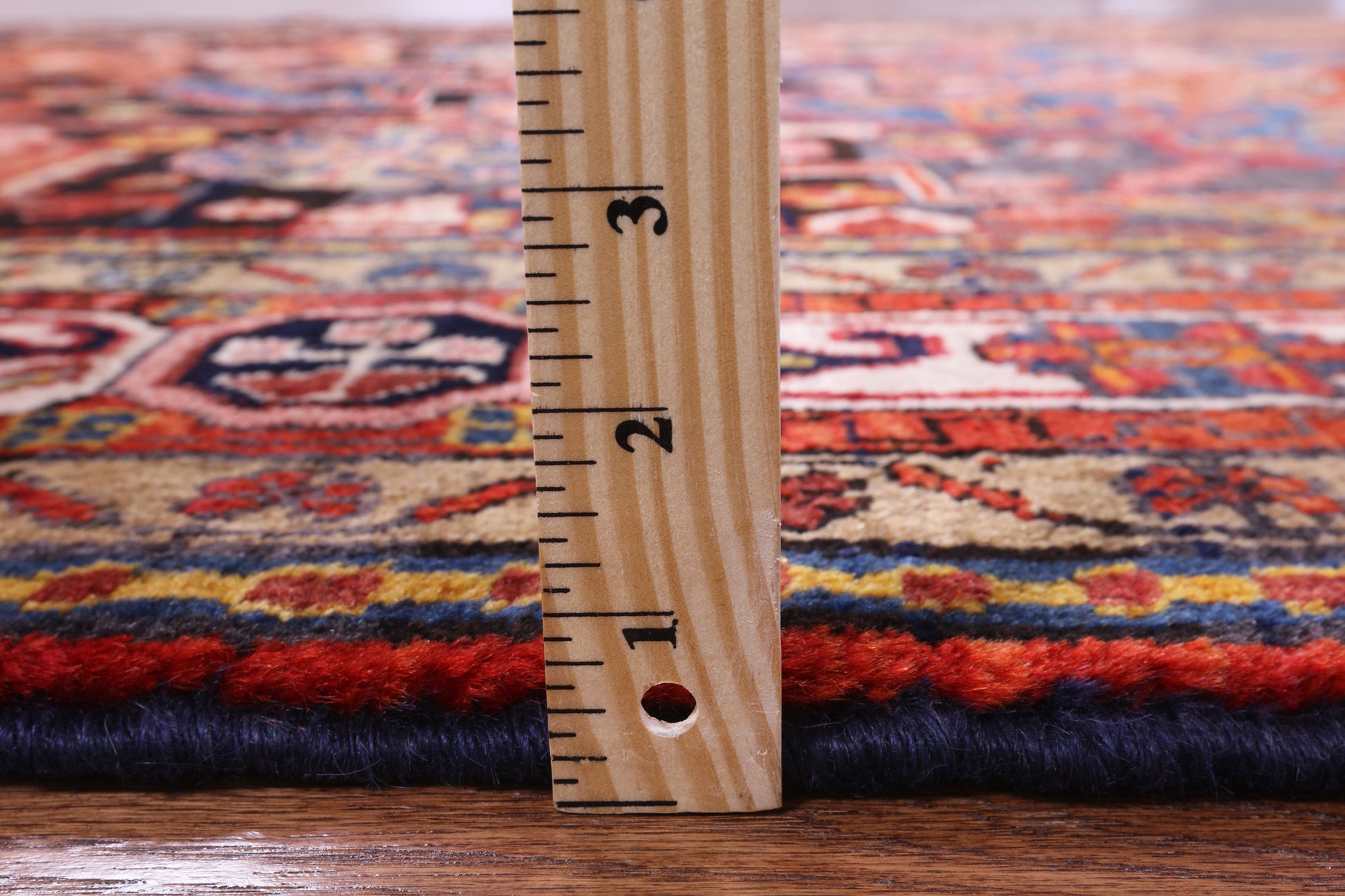 Black New Authentic Persian Nahavand Full Pile Rug - 5' 5" X 9' 10" - Golden Nile