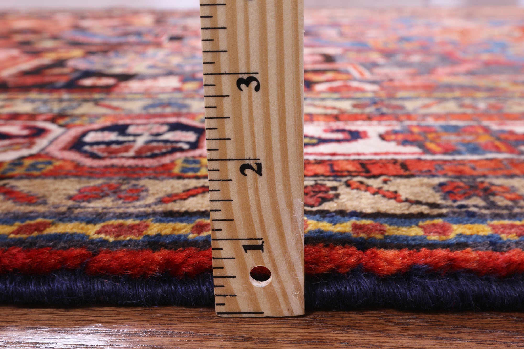 Black New Authentic Persian Nahavand Full Pile Rug - 5' 5" X 9' 10" - Golden Nile