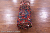 Black New Authentic Persian Nahavand Full Pile Rug - 5' 5" X 9' 10" - Golden Nile