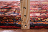 Black New Authentic Persian Nahavand Wool Rug - 5' 6" X 9' 7" - Golden Nile