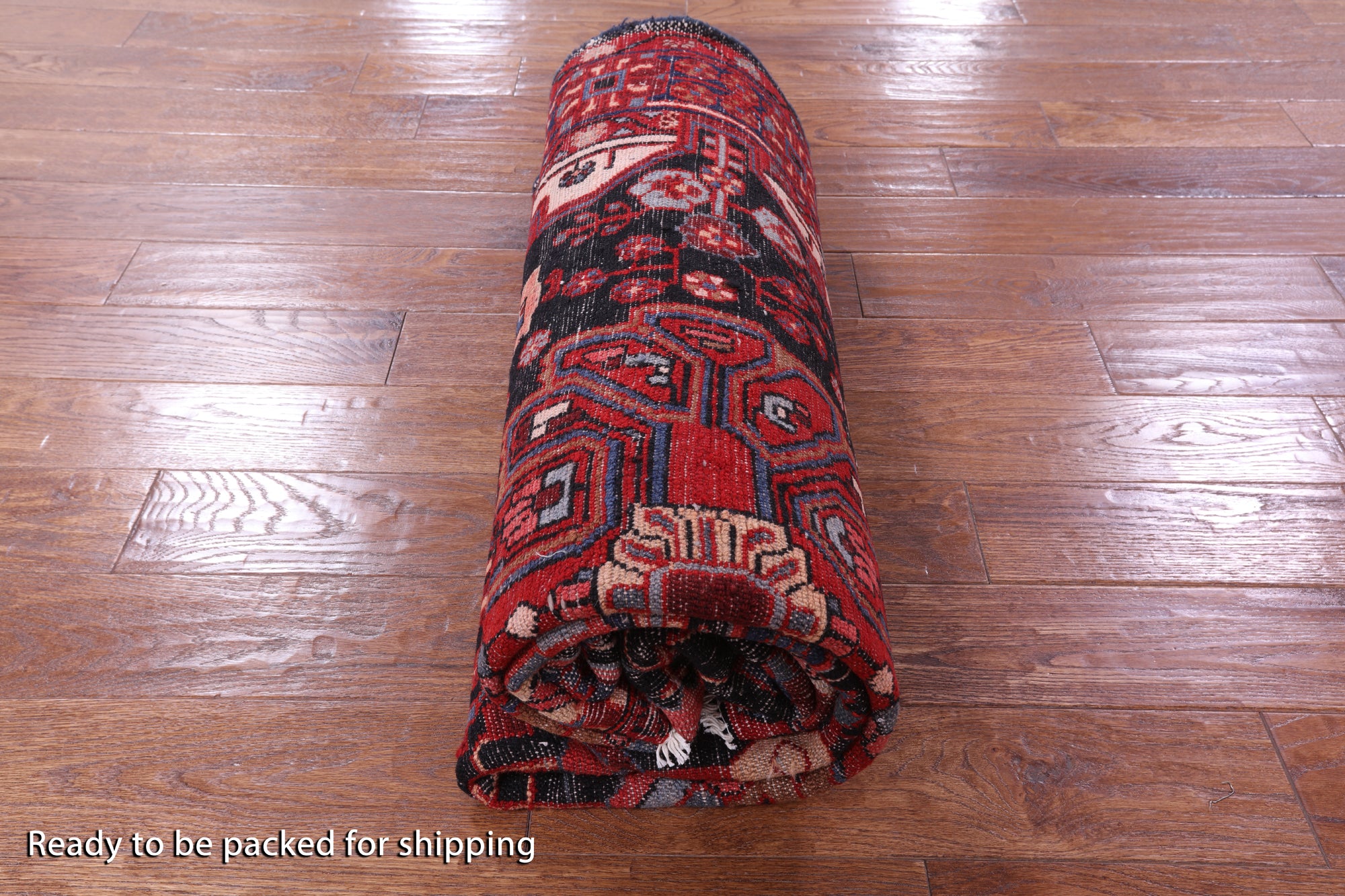 Black New Authentic Persian Nahavand Rug - 5' 2" X 9' 2" - Golden Nile