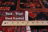 Black New Persian Authentic Nahavand Rug - 5' 9" X 9' 9" - Golden Nile