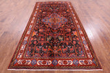 Black New Persian Authentic Nahavand Rug - 5' 6" X 10' 3" - Golden Nile