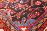 Black New Persian Authentic Nahavand Rug - 5' 6" X 10' 3" - Golden Nile