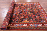 Black New Persian Authentic Nahavand Rug - 5' 6" X 10' 3" - Golden Nile