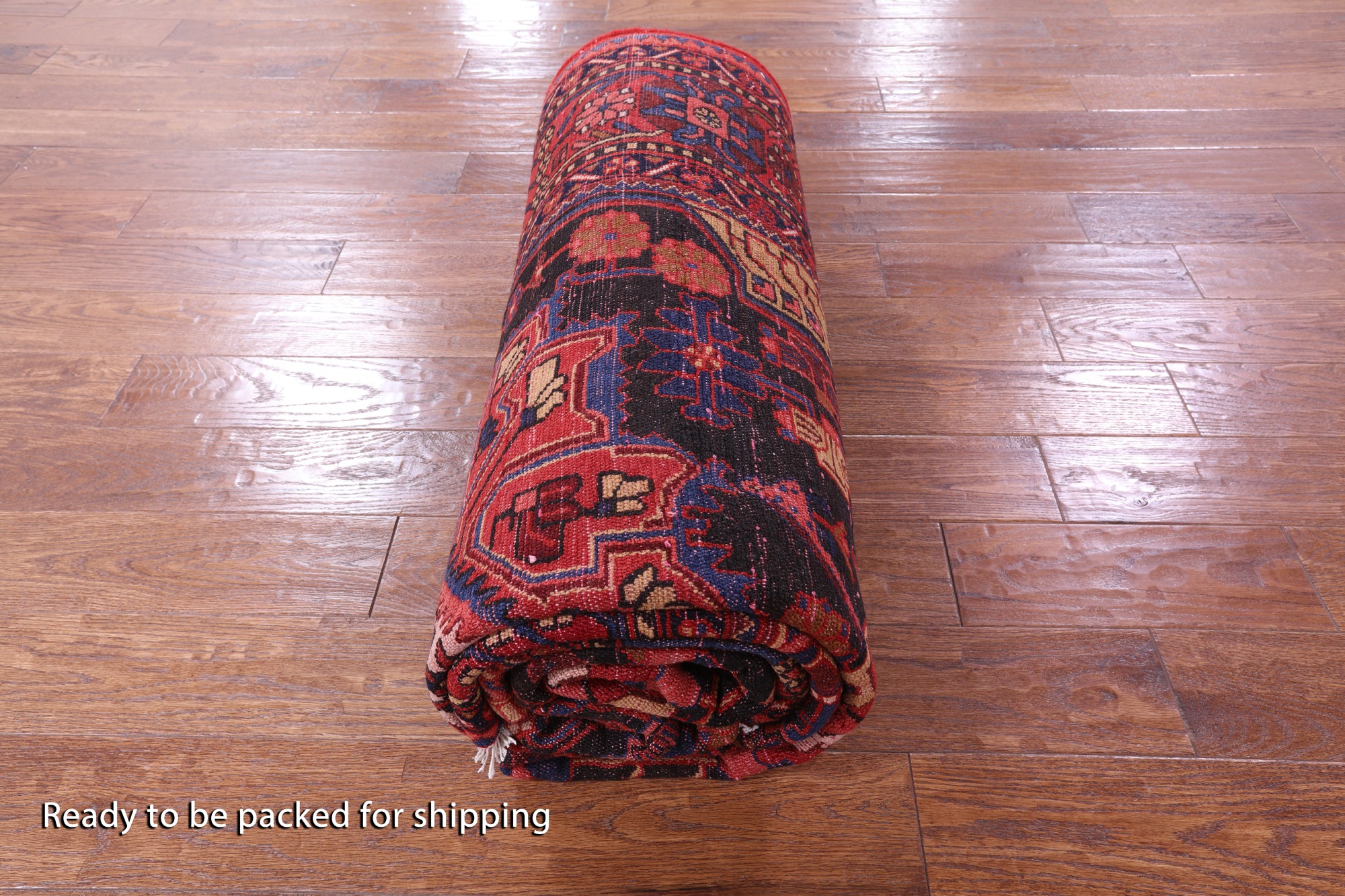 New Persian Nahavand Hnad Knotted Rug - 5' 5" X 10' 11" - Golden Nile