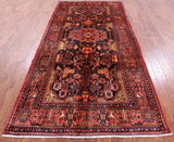 New Persian Nahavand Hnad Knotted Rug - 5' 5" X 10' 11" - Golden Nile