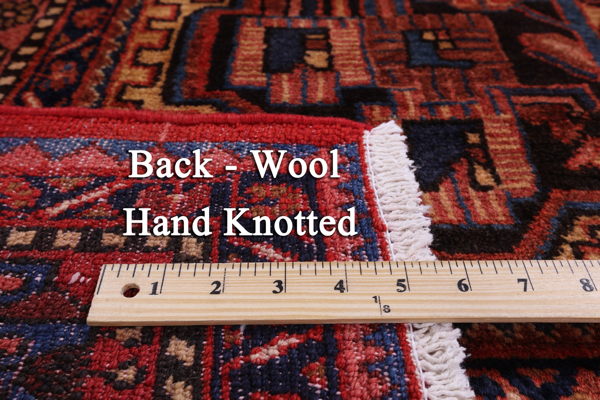 New Persian Nahavand Hnad Knotted Rug - 5' 5" X 10' 11" - Golden Nile