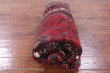 Black New Authentic Persian Hamadan Wool Rug - 5' 4" X 8' 11" - Golden Nile