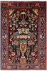 New Persian Authentic Hamadan Oriental Rug 4' 6" X 6' 10" - Golden Nile