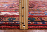 Black New Persian Nahavand Handmade Rug - 5' 2" X 9' 4" - Golden Nile