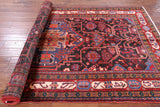 Black New Persian Nahavand Handmade Rug - 5' 2" X 9' 4" - Golden Nile