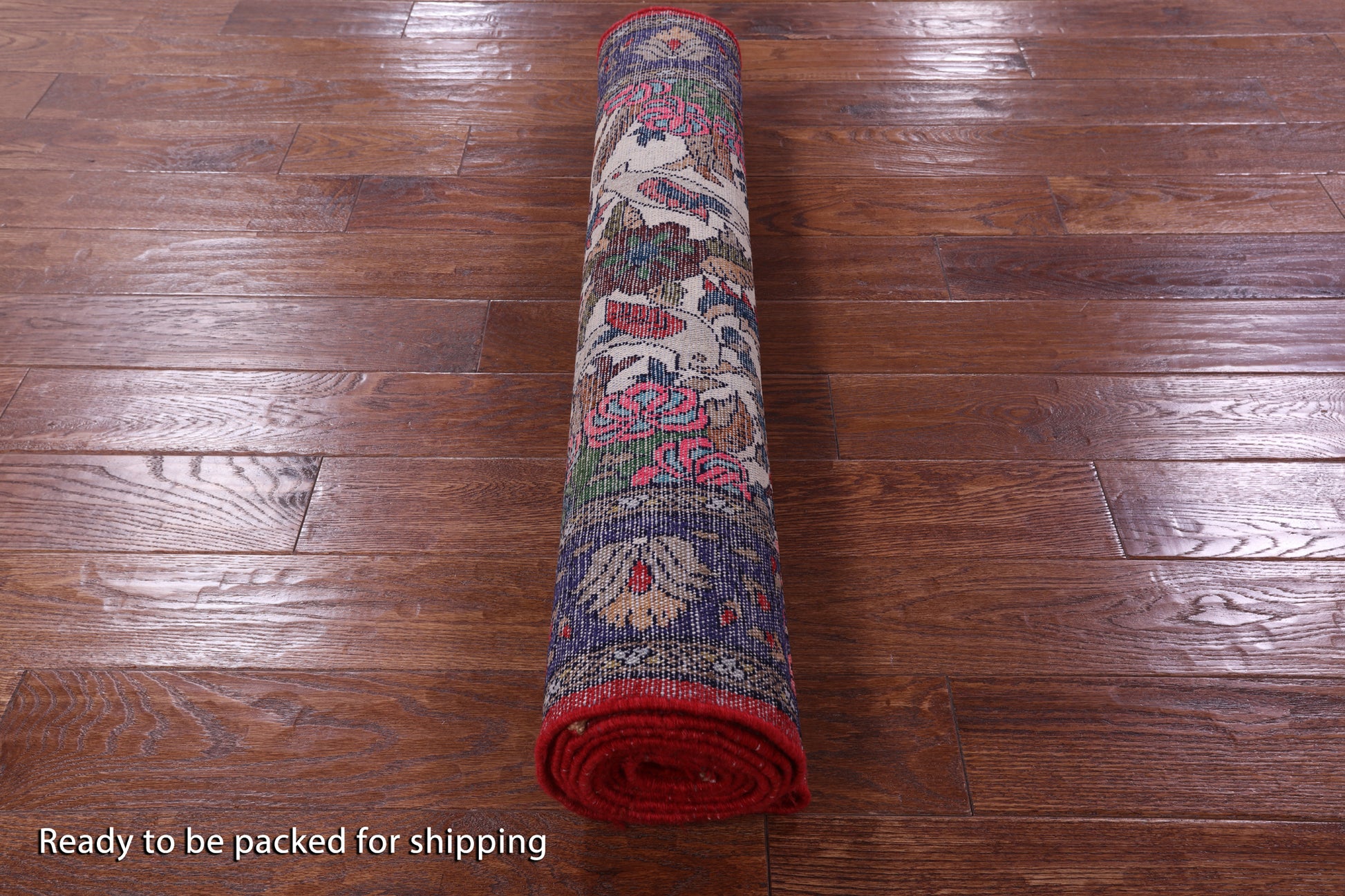 New Persian Hamadan Hand Knotted Runner Rug - 3' 5" X 9' 9" - Golden Nile