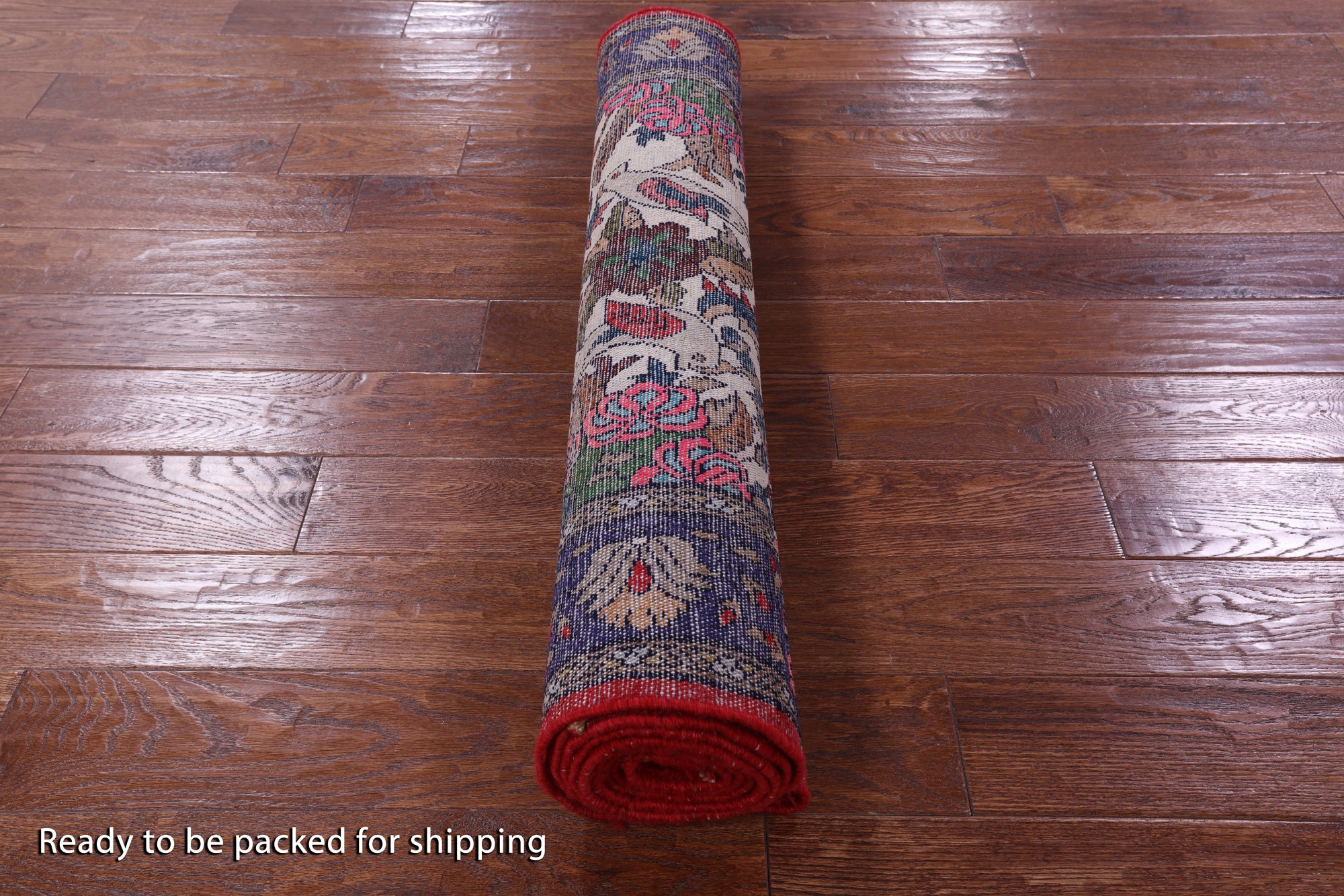 New Persian Hamadan Hand Knotted Runner Rug - 3' 5" X 9' 9" - Golden Nile