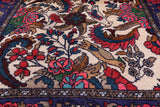New Persian Hamadan Hand Knotted Runner Rug - 3' 5" X 9' 9" - Golden Nile