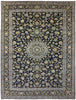 New 10' 8" X 13' 7" Authentic Signed Persian Kashan Rug - Golden Nile
