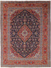 New 9' 2" X 12' 8" Hand Knotted Persian Kashan Oriental Area Rug - Golden Nile