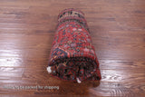 Black Handmade New Authentic Persian Hamadan Rug - 5' 4" X 10' 1" - Golden Nile