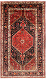 New Authentic Wool Persian Hamadan Rug 4' 10" X 8' 2" - Golden Nile