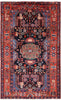 New Hand Knotted Authentic Persian Hamadan Rug 4' 7" X 7' 3" - Golden Nile