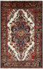 New Authentic Hand Knotted Rug Persian Hamadan 4' 7" X 7' 2" - Golden Nile