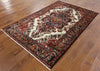 New Authentic Hand Knotted Rug Persian Hamadan 4' 7" X 7' 2" - Golden Nile