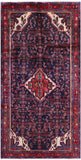 New Authentic Persian Hamadan Hand Knotted Rug - 5' 0" X 9' 9" - Golden Nile