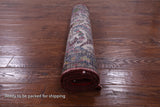 Authentic Persian Hamadan Hand Knotted Wool Runner Rug - 3' 3" X 9' 8" - Golden Nile