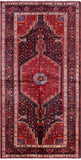 Black New Authentic Persian Hamadan Rug - 5' 1" X 9' 10" - Golden Nile