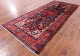 New Authentic Persian Hamadan Handmade Rug - 4' 10" X 10' 8" - Golden Nile