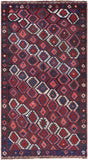 Authentic Persian Kilim Flat Weave Area Rug - 5' 1" X 9' 0" - Golden Nile
