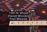Authentic Persian Kilim Flat Weave Area Rug - 5' 1" X 9' 0" - Golden Nile