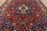 Isfahan Authentic Persian Hand Knotted Area Rug - 10' 4" X 13' 1" - Golden Nile